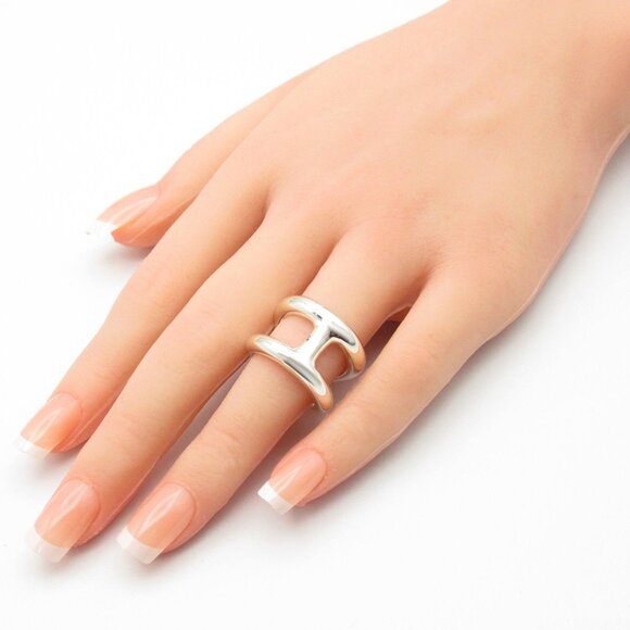 HERMES Silver Ring - Picture 7 of 7